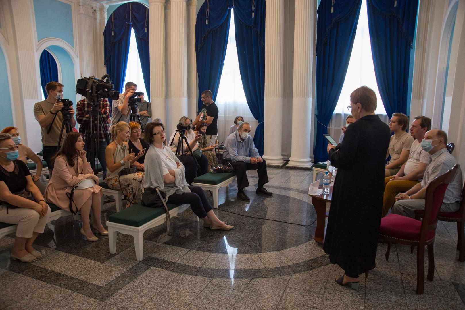 встреча с творческой группой спектакля «Страсти по Фоме»