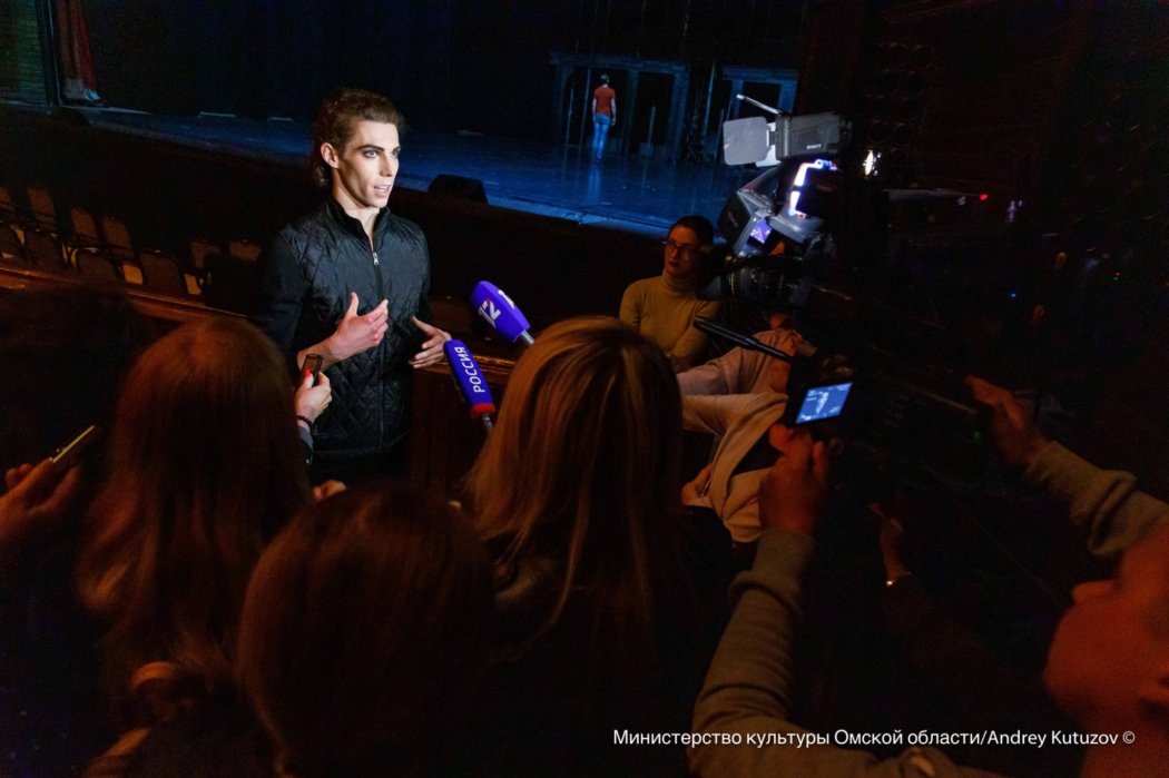 встреча с солистами «По ту сторону греха» Театра балета Бориса Эйфмана